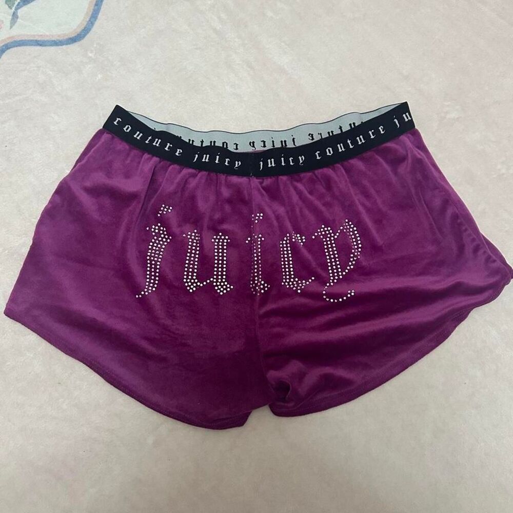 Plum purple juicy couture shorts